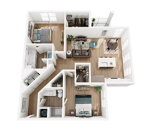 Floor plan B1