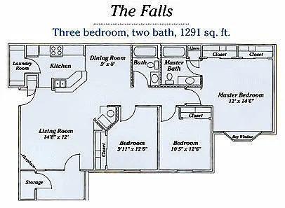 Floor plan The Falls
