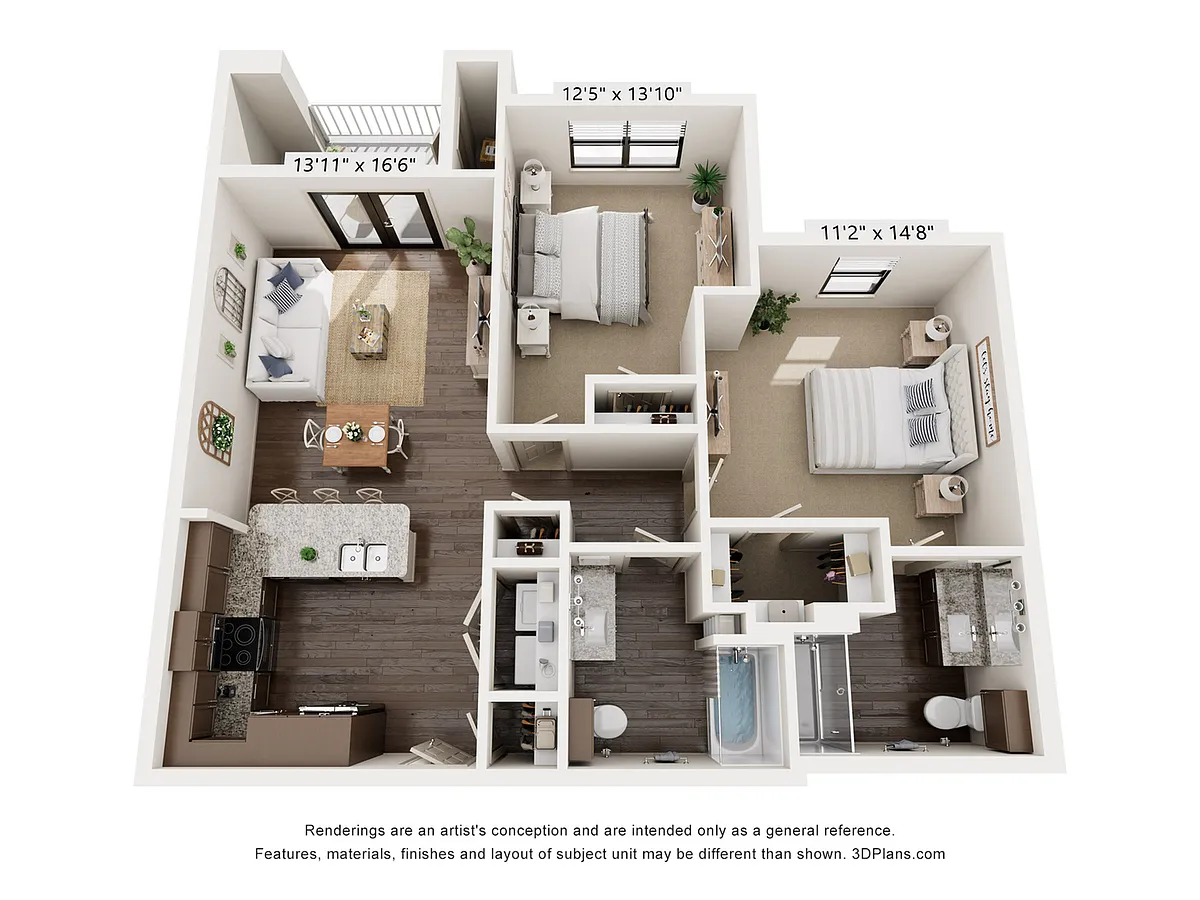 Floor plan B2