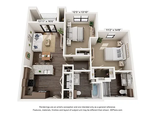 Floor plan B2