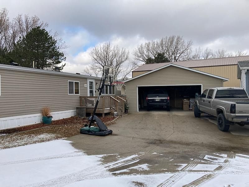 Two car garage