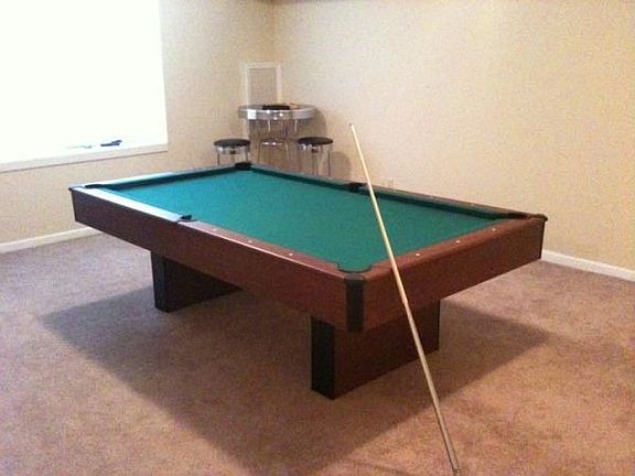 Huge downstairs den.