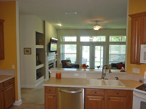 Kitchen to Lake View