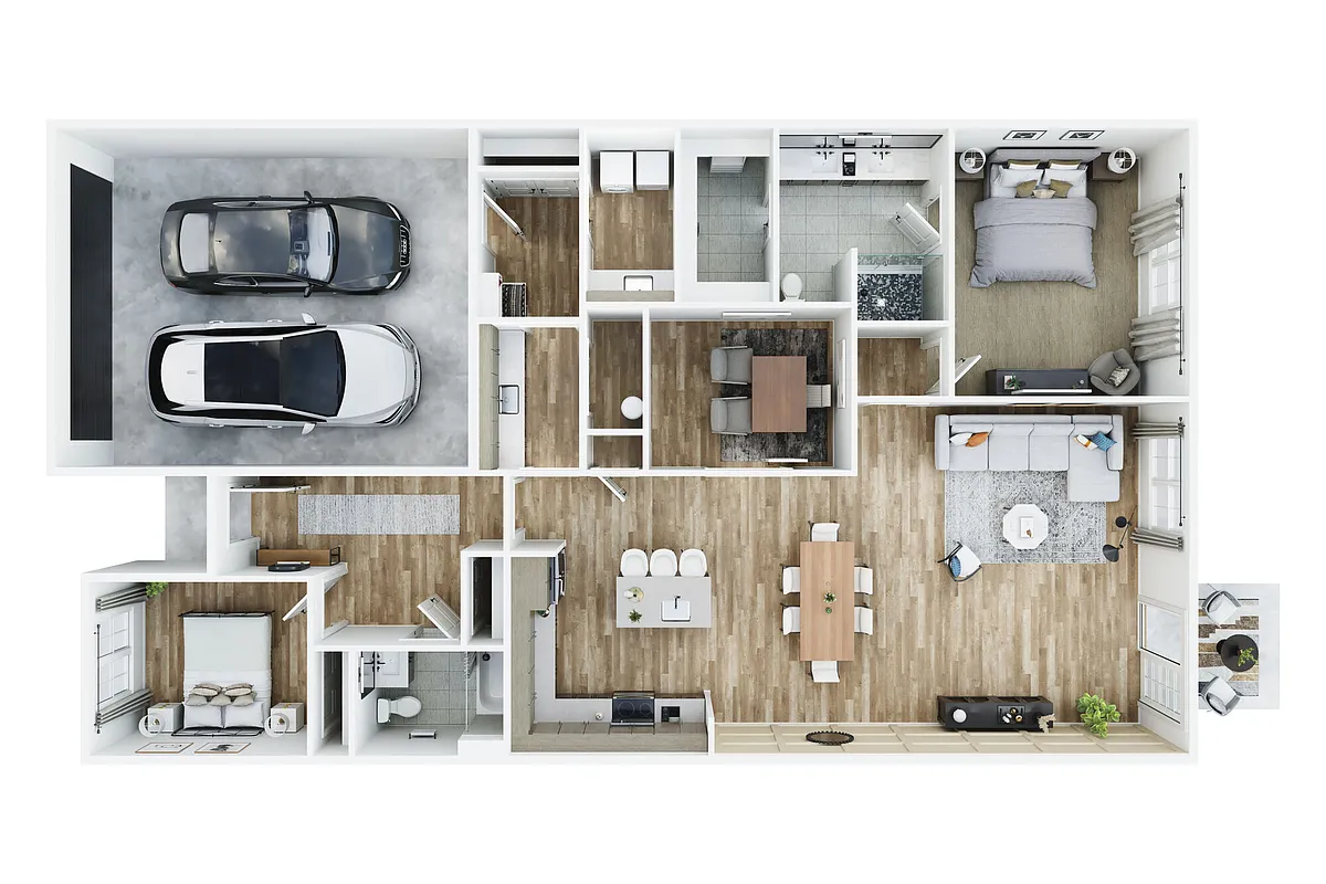 Floor plan 100 A