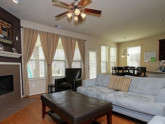 Another view of family room towards kitchen/breakfast room. Lots of light!