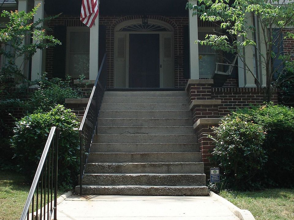 view of the home from the sidewalk.