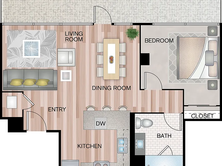 724 Sq Ft 724 Sq Ft