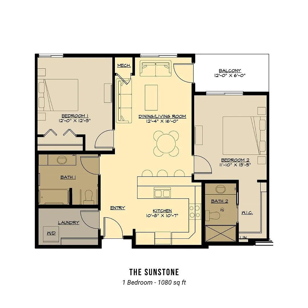 Floor plan Sunstone