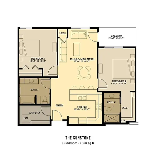 Floor plan Sunstone