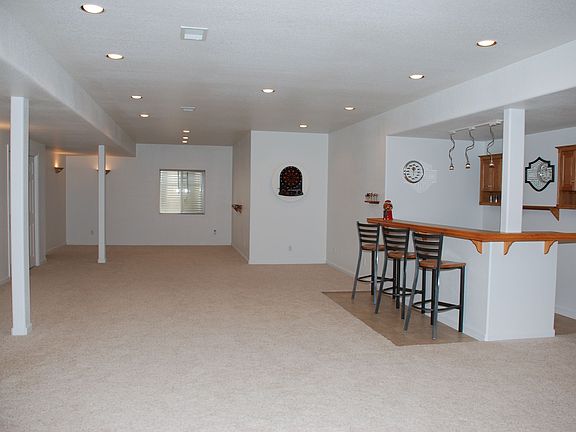 Huge finished basement 