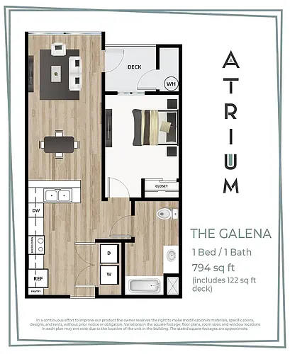Floor plan The Galena