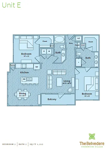 Floor plan E