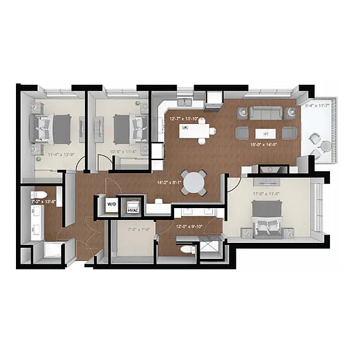 Floor plan Dresbach