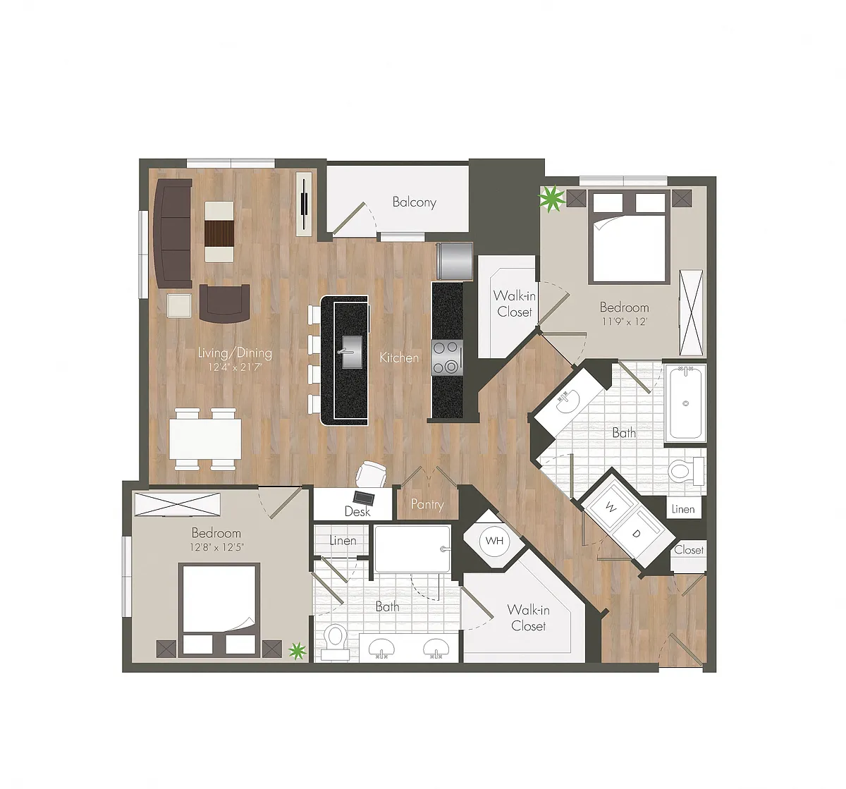 Floor plan B2