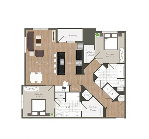 Floor plan B2