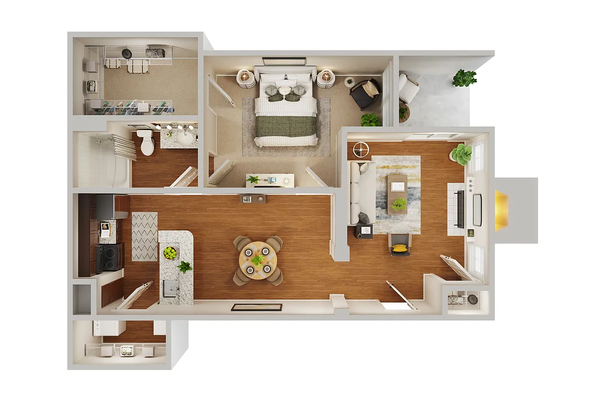 Floor plan A1C