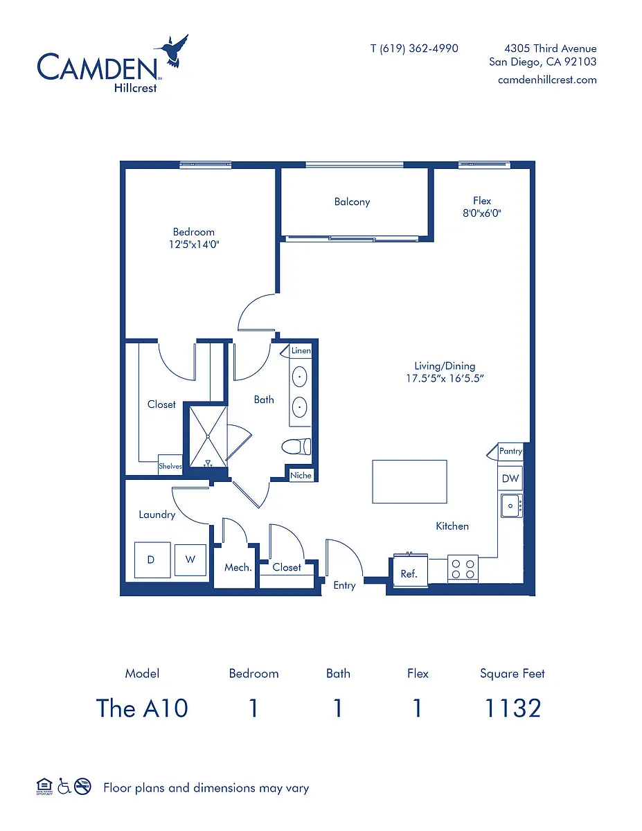 Floor plan The A10
