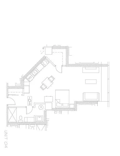 Floor plan Studios