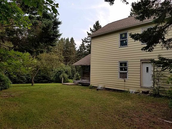 East side of house