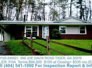 599 Joe Davis Rd, Tiger, GA 30576