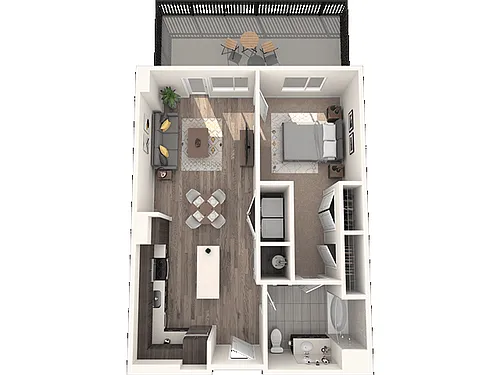 Floor plan A2A