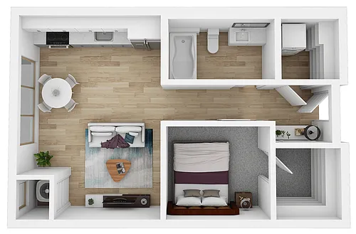 Floor plan A1-A
