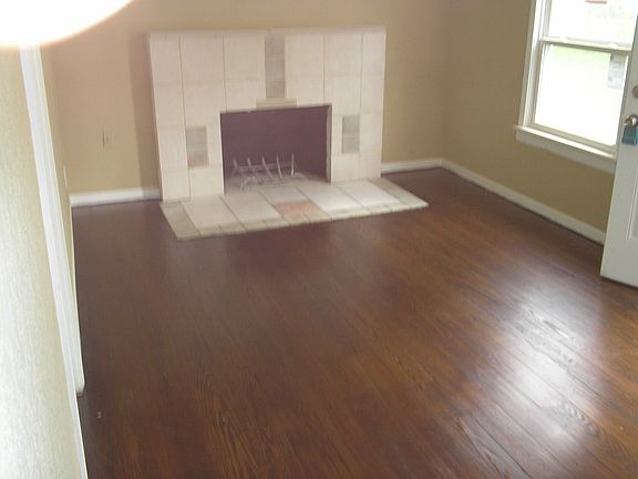 fresh refinished floors throughout house