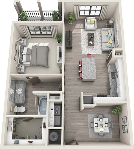 Floor plan A4