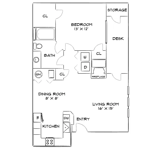 Floor plan Design 1A