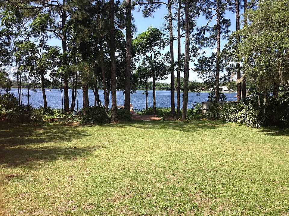 view of lake from house