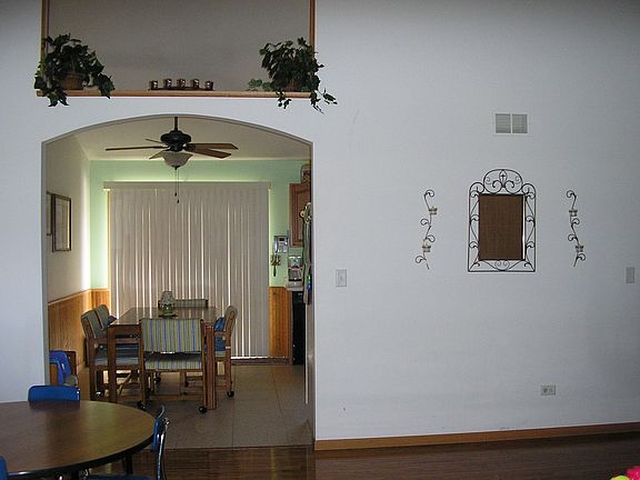 Eat in kitchen open to the living room
