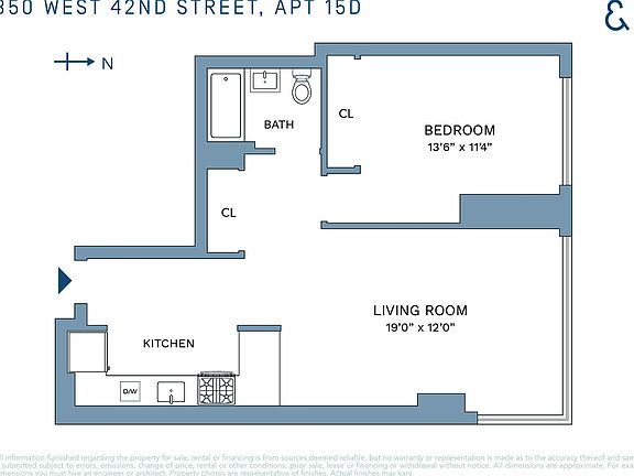 2nd image of 350 W 42nd St APT 15D