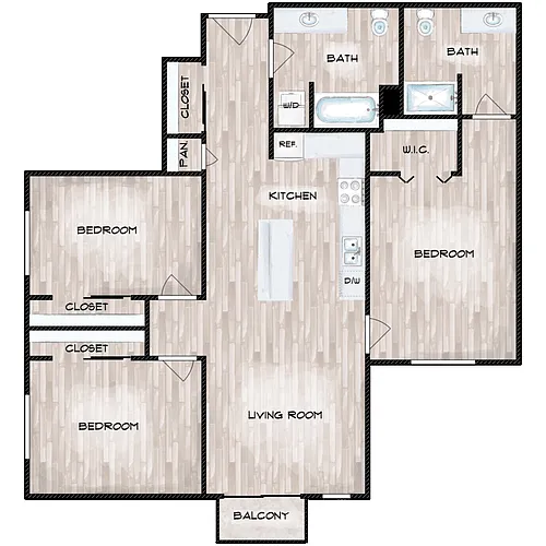 Floor plan C5
