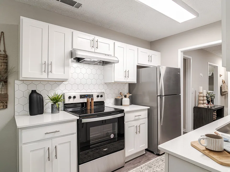 Newly Renovated Kitchen with Stainless Steel Appliaces
