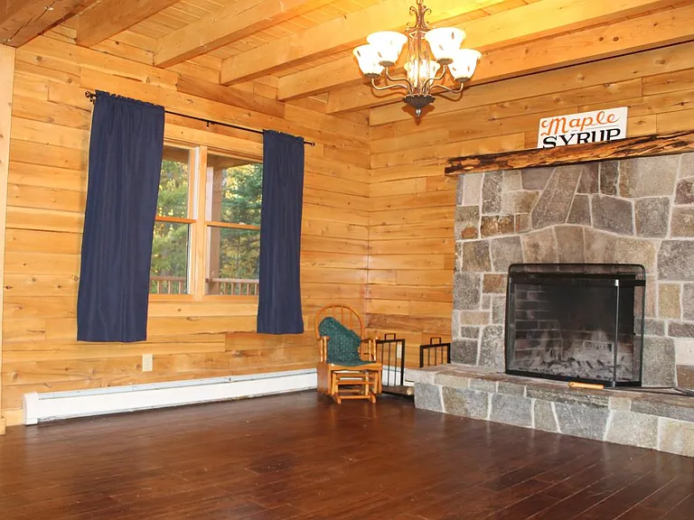 Living Room with Fireplace