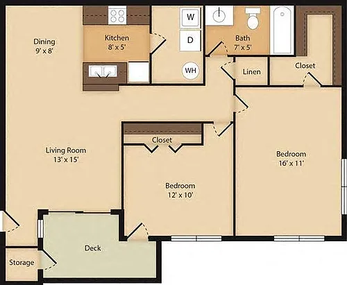 Floor plan B1TC