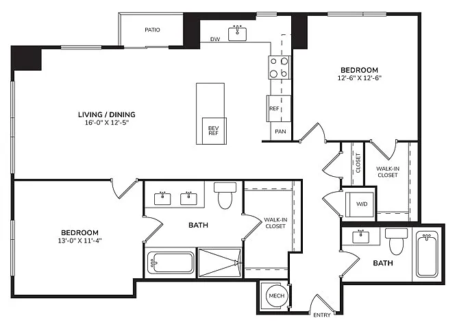 Floor plan B4