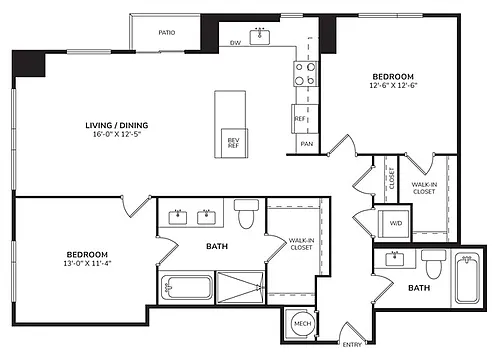 Floor plan B4