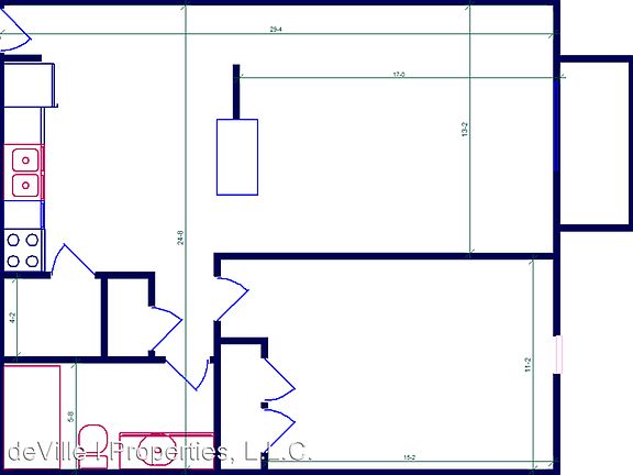 2nd image of 819 Southwest Blvd APT F