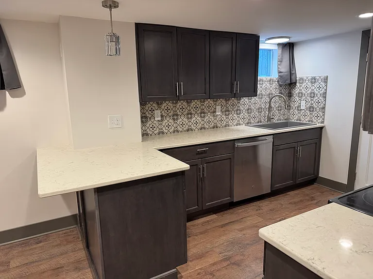 basement kitchen