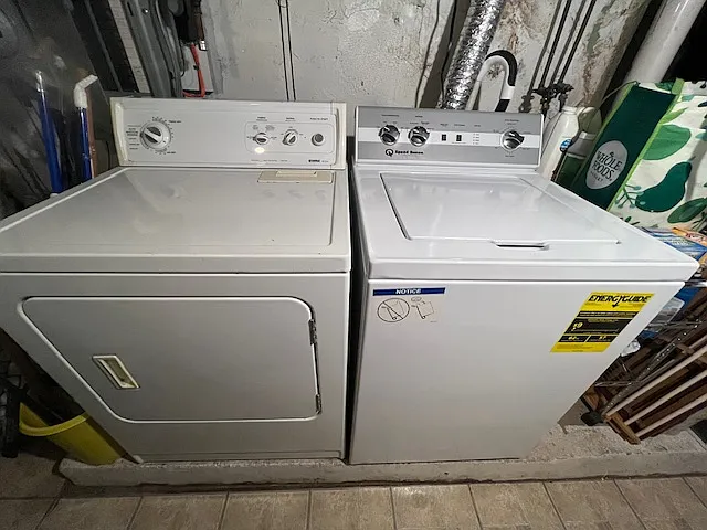 New top loader washer and dryer