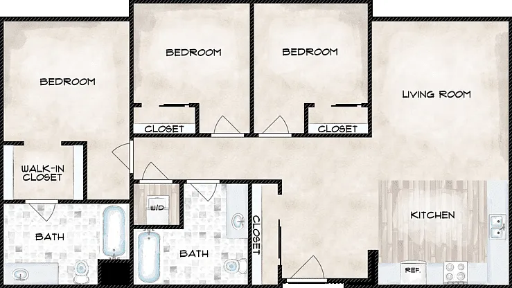 C1 Floorplan Diagram