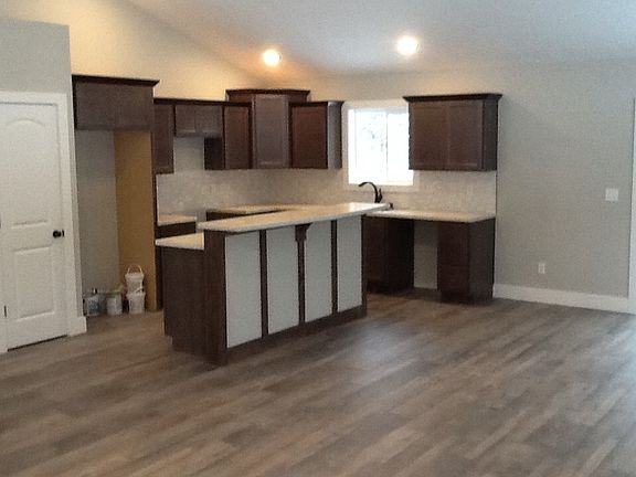Open concept kitchen