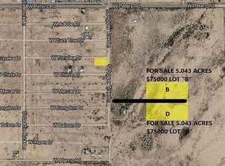 Five Acre Lot Desirable Location #50354004E, Casa Grande, AZ 85193