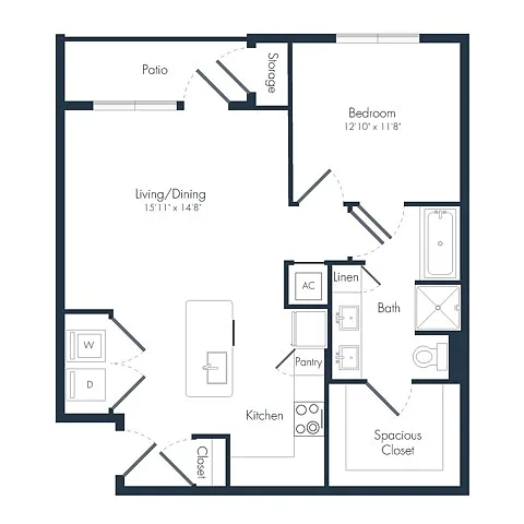 Floor plan A3A