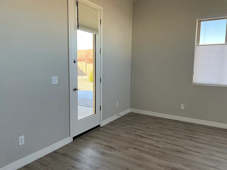 French Door to Covered Patio