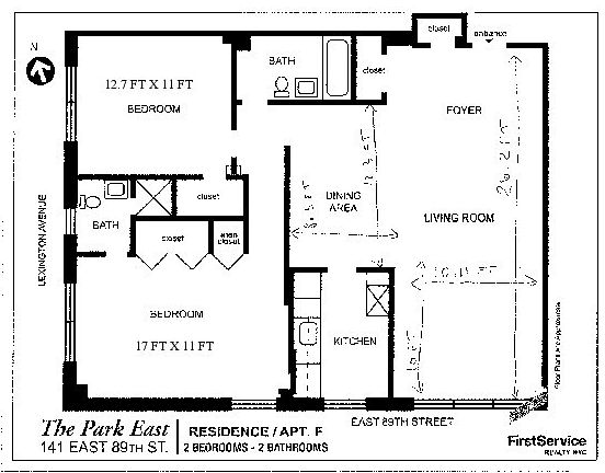 2nd image of 141 E 89th St APT 4F