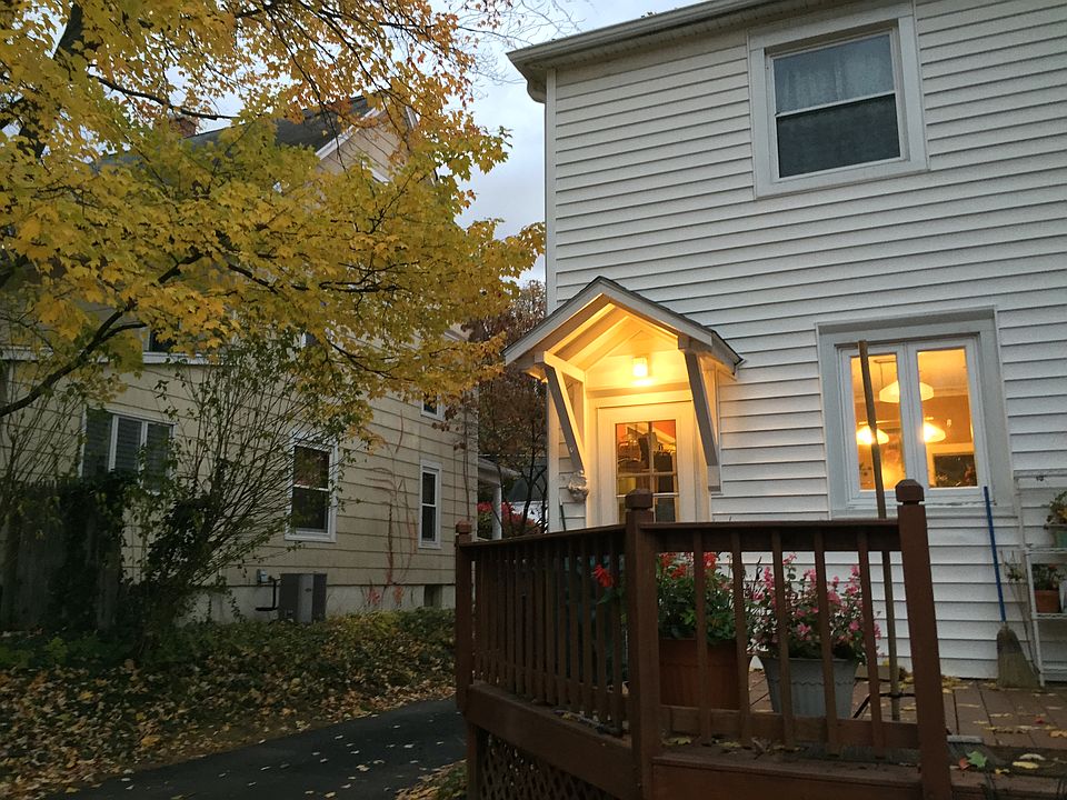 Back door, deck