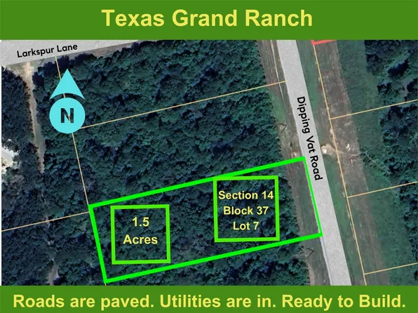 14-37 Dipping Vat Rd Lot 7, New Waverly, TX 77358