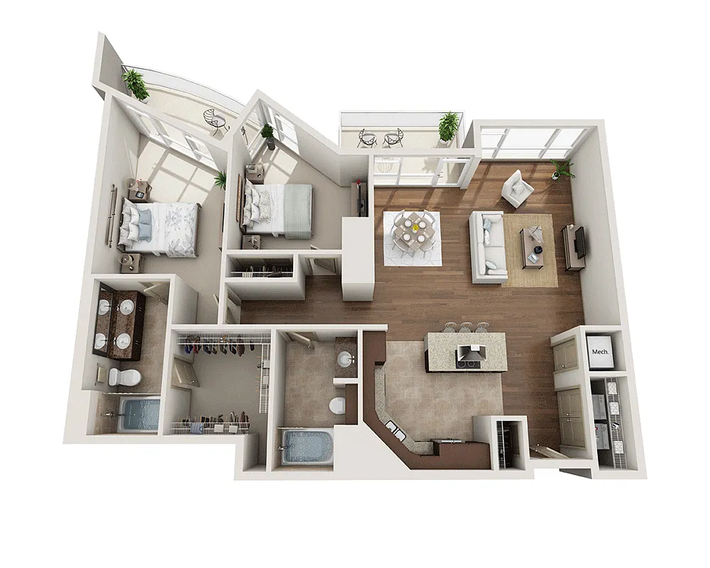 Floor plan B2B